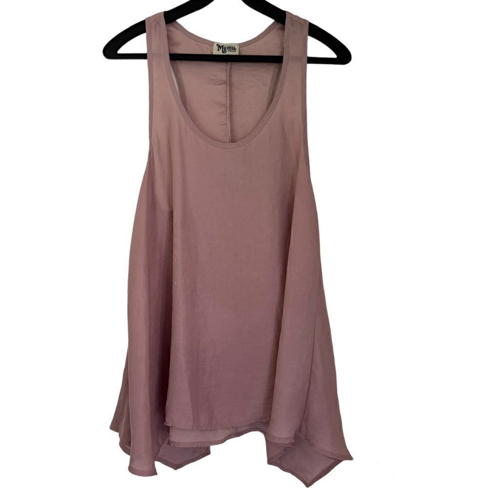 Show Me Your Mumu Asymmetrical Hem Tank Top Size Medium